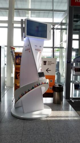 stend5454 - AN INFORMATION DESK STANDS