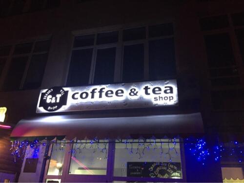 viviska coffetea 3 - Three-dimensional letters made of wood and other materials